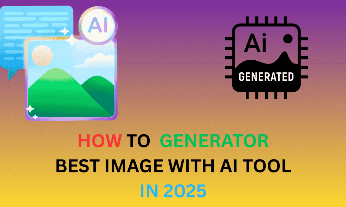 How to  generator best image with AI tool in 2025